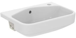 Ideal Standard i.life S Halbeinbau-Waschtisch 500x360x175 mm Weiß mit Überlauf