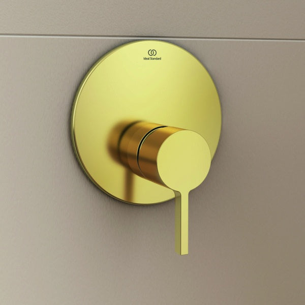 Ideal Standard Joy Unterputz-Brausearmatur Bausatz 2 in Brushed Gold
