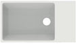 Ideal Standard Handwaschbecken Extra 450x250x150 mm, geschliffen, ohne Hahnloch, mit Überlauf, weiß