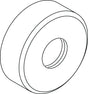 IDEAL STANDARD IS Rosette Silk Black – Armaturenrosette in edlem Schwarz