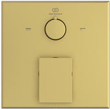 Ideal Standard Extra Badearmatur Unterputz Brushed Gold – Fertigmontageset