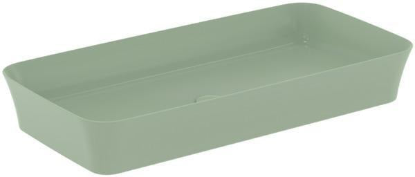 IDEAL STANDARD Ipalyss Aufsatzwaschtisch 800x400x120 mm Seidenweiß ohne Hahnloch