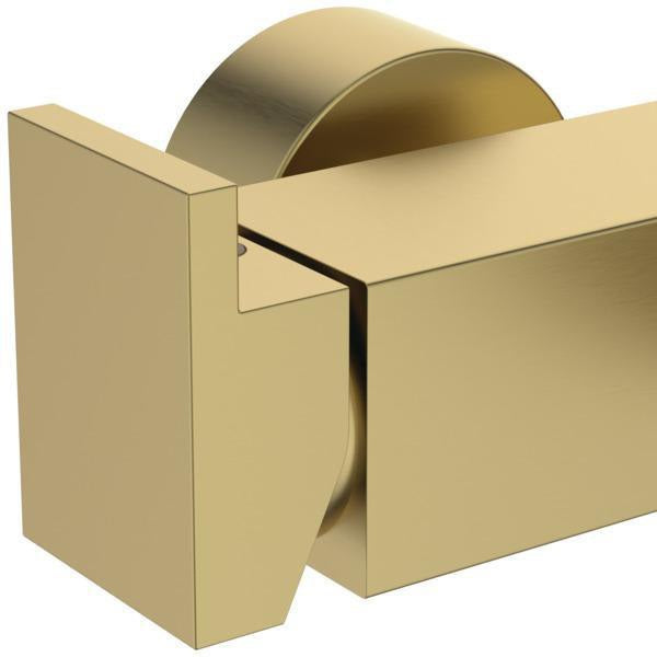 Ideal Standard Extra Badearmatur Aufputz 210 mm mit Stab-Handbrause und Zugumsteller in Chrom