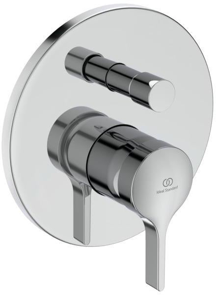 IDEAL STANDARD Melange Einhebel-Badearmatur Unterputz Chrom – Fertigmontageset