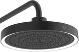Ideal Standard Duschsystem Ceratherm Solos mit LED-Leuchtring Silver Storm – Thermostat, Kopf- & Handbrause