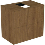 Ideal Standard Conca WT-Unterschrank 602 mm, 2 Auszüge, Push-Open & Softclose, Anthrazit
