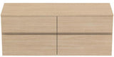 IDEAL STANDARD Finesse Waschtischunterschrank 1402 mm, 4 Auszüge, Greige matt