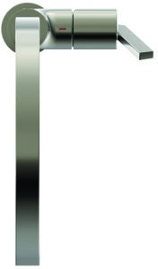 IDEAL STANDARD Gusto Küchenarmatur 204 mm eckiger Auslauf Silver Storm – Einhebel-Spültischbatterie