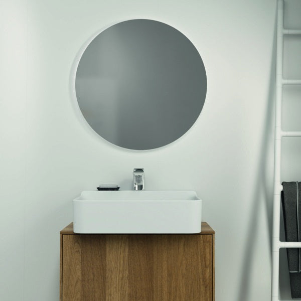 Ideal Standard Conca Waschtischunterschrank Eiche geflammt 602 mm mit Auszug und Push-Open