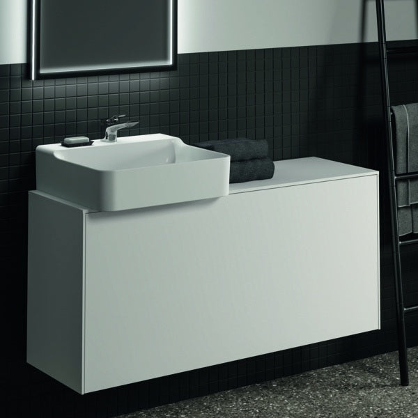 Ideal Standard Conca WT-Unterschrank 1202 mm, 1 Auszug, weiß matt, Push-Open & Softclose