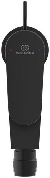 IDEAL STANDARD Bidetarmatur Cerafine O 132 mm mit Ablaufgarnitur in Chrom