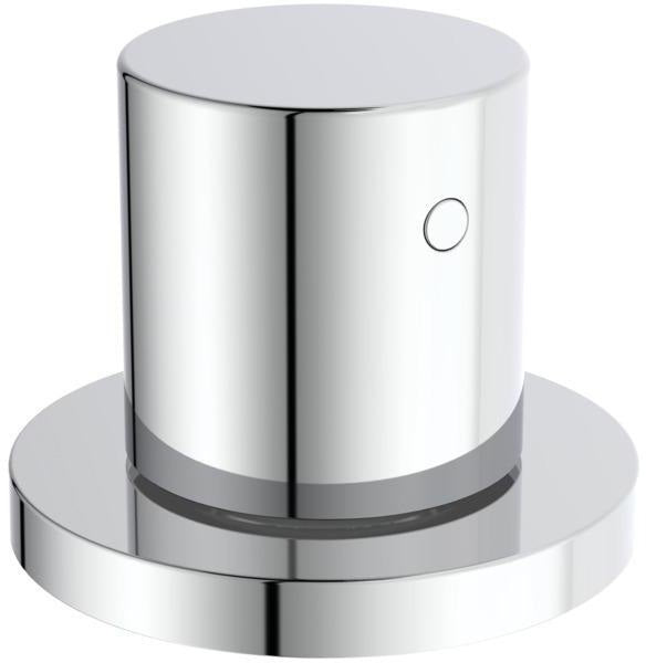Ideal Standard Joy Neo Umsteller runde Rosette Chrom – Drehknopf für Mehrwegeventil