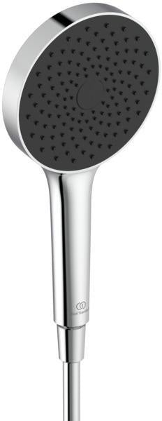 IDEAL STANDARD Idealrain Solos Handbrause 130 mm Chrom – 1-Funktion mit Antikalksystem