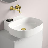 Ideal Standard Aufsatzwaschtisch Linda-X 500x480x135mm geschliffen Weiß ohne Hahnloch