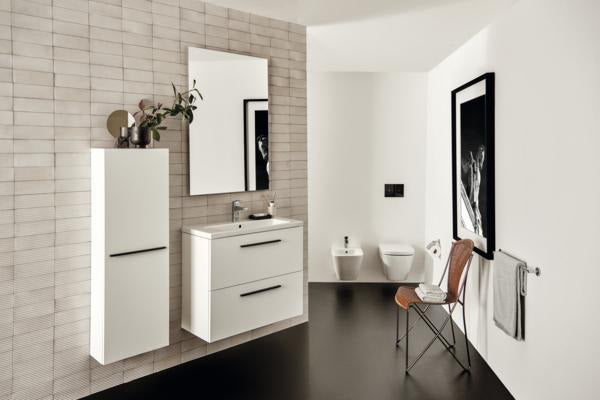 IDEAL STANDARD Mirror&Light Wandspiegel mit Rahmen 400 x 1000 mm Aluminium