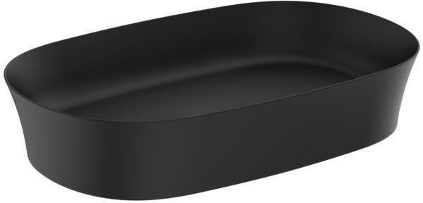 Ideal Standard Ipalyss Aufsatzschale 600x380x120 mm Seidenweiß ohne Hahnloch und Überlauf