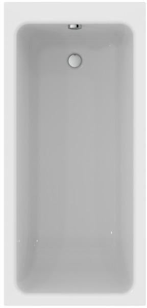 Ideal Standard Duo-Badewanne La Dolce Vita 2000x1000 mm Weiß – Rechteckige Einbauwanne mit 435 l Inhalt