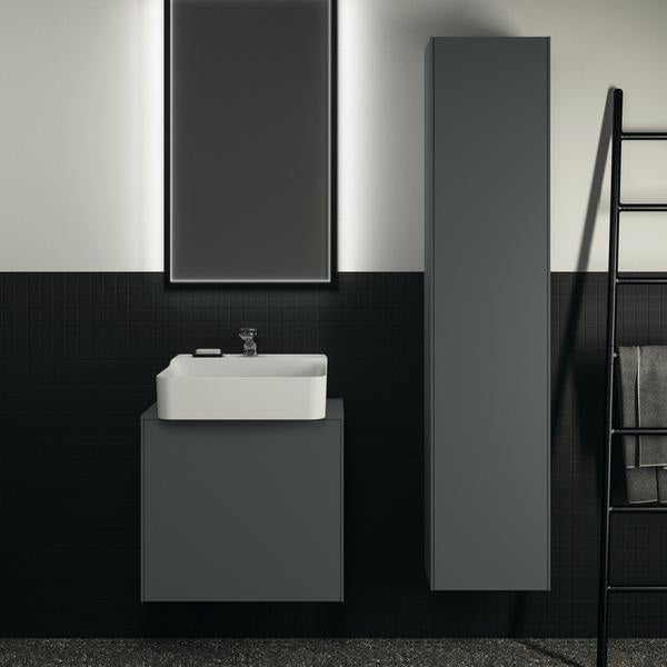 Ideal Standard Conca Waschtischunterschrank Eiche geflammt 602 mm mit Auszug und Push-Open