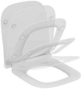 Ideal Standard i.life S WC-Sitz Sandwich Softclosing Weiß – Duroplast mit Absenkautomatik
