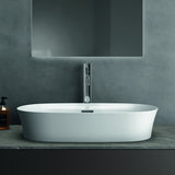 Ideal Standard Ipalyss Waschtisch-Schale 600x380x145 mm Weiß, ohne Hahnloch, mit Überlauf