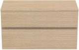 Ideal Standard Finesse Waschtischunterschrank 1002 mm, 2 Auszüge, Greige matt