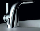 Ideal Standard Melange Waschtischarmatur Chrom 136 mm mit Ablaufgarnitur und flexiblen Schläuchen