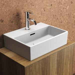 Ideal Standard Handwaschbecken Extra 450x350x150mm, 1 Hahnloch, mit Überlauf, Weiß, geschliffen