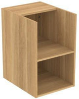 Ideal Standard i.life B Möbel-Set 100 cm mit 2 Auszügen und 2 offenen Fächern in Gr. Schwarz Weiß matt
