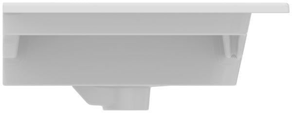 Ideal Standard Eurovit Möbelwaschtisch 1015x465 mm Weiß mit Überlauf und 1 Hahnloch