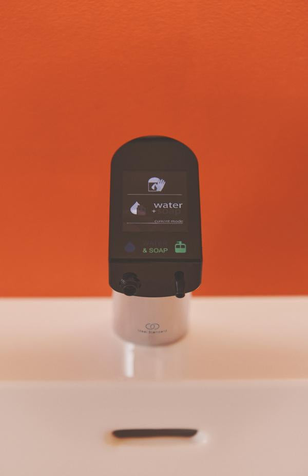 Ideal Standard Intellimix Sensor-Waschtischarmatur mit Seifenspender, Chrom – berührungslose Steuerung