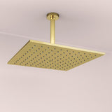 IDEAL STANDARD Idealrain Deckenanschluss 180 mm Chrom – Für Duschkopf, 1/2 Zoll Außengewinde