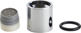IDEAL STANDARD JADO Luftsprudler M18 x 1, komplett, verchromt – glänzende Chrom-Oberfläche