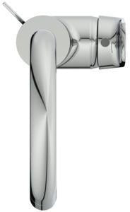 IDEAL STANDARD Ceraflex Waschtischarmatur 146 mm mit hohem Auslauf und Ablaufgarnitur in Chrom