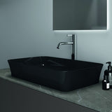IDEAL STANDARD Ipalyss Schale 650x400x120 mm Seidenweiß – Aufsatzwaschtisch ohne Hahnloch & Überlauf