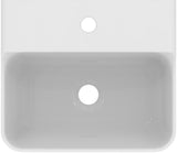 Ideal Standard Handwaschbecken Conca 400x350x145mm, 1 Hahnloch, ohne Überlauf, Weiß