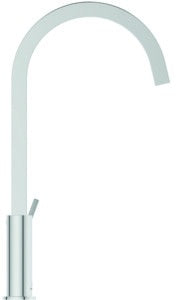 IDEAL STANDARD Gusto Küchenarmatur 204 mm eckiger Auslauf Silver Storm – Einhebel-Spültischbatterie