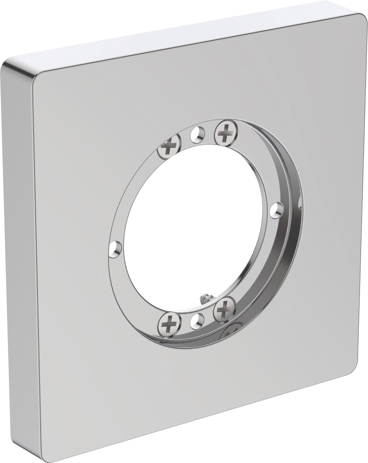 Ideal Standard Archimodule 1er Rosette 83x83 mm Chrom – Rechteckige Armaturenrosette