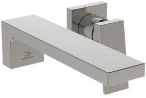 Ideal Standard Extra Wand-Waschtischarmatur Silver Storm, Ausladung 210 mm, Einhebelmischer
