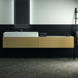 Ideal Standard Conca Waschtischunterschrank 2385 mm, 2 Auszüge, Sunset Matt, wandhängend
