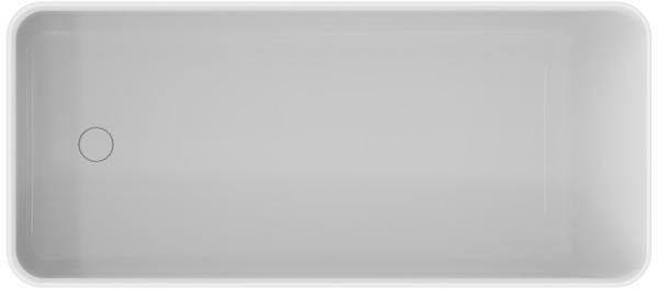 IDEAL STANDARD Conca freistehende Körperform-Badewanne 1800x800x600 mm Weiß Matt Mineralguss