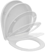 Ideal Standard WC-Sitz Tirso Wrapover Softclosing Antibakteriell Weiß Duroplast