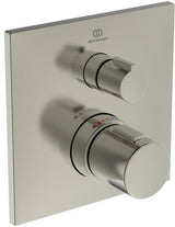 Ideal Standard Ceratherm C100 Einzelthermostat Unterputz Rosette 163x163mm Brushed Gold