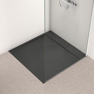 Ideal Standard Ultra Flat S i.life Quadrat-Brausewanne 1000x1000x30 mm Carraraweiß