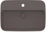 Ideal Standard Ipalyss Aufsatzschale 1 Hahnloch mit Überlauf 550x380x145mm Weiß