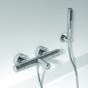 Ideal Standard Badethermostat AP Ceratherm T125 mit Pin-Griffen in Chrom – Aufputz DN 15