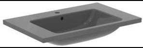 Ideal Standard i.life B Möbelwaschtisch 810 mm, 1 Hahnloch, mit Überlauf, Weiß
