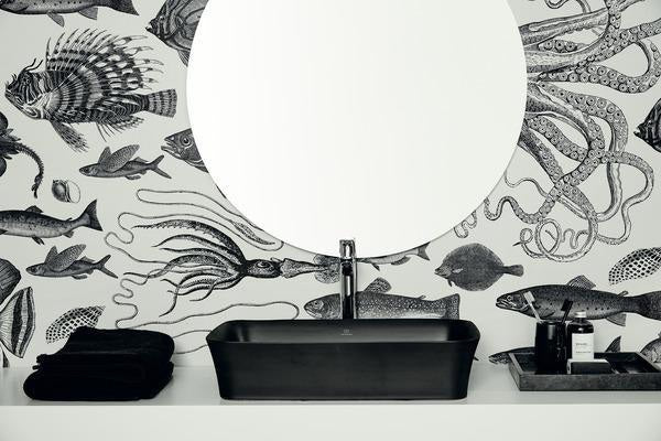 Ideal Standard Connect Air Waschtischarmatur 150 mm mit Ablaufgarnitur und Heißwasser-Sparfunktion in Chrom