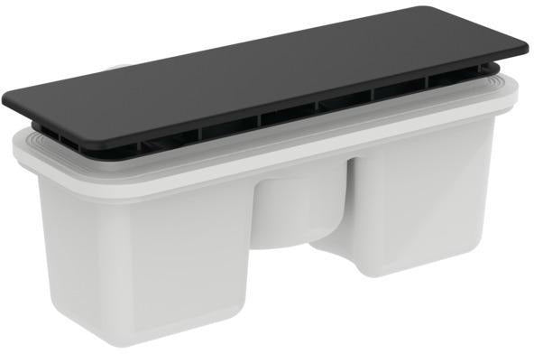 Ideal Standard Ablaufgarnitur Ultra Flat New mit Deckel in Chrom – flache Bauform
