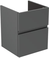 Ideal Standard Finesse Waschtischunterschrank 430 mm, 2 Auszüge, Greige matt, wandhängend