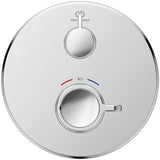 Ideal Standard Ceraplus Safe Brausethermostat Unterputz mit Rosette d:163 mm Chrom – Sicherheit & Komfort